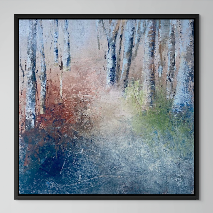 A CAREFUL SILENCE - Print on Deep Canvas