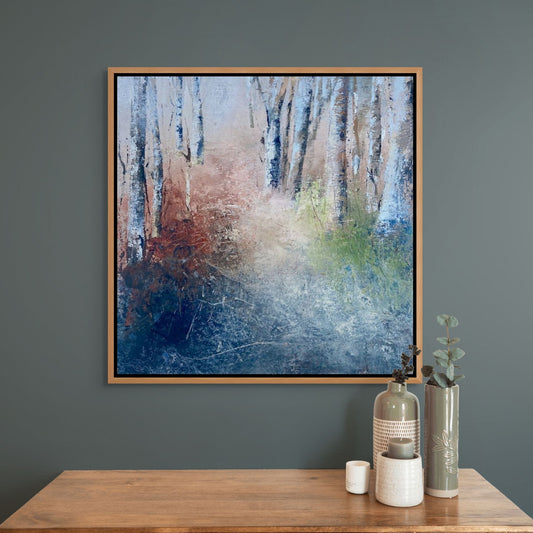 A CAREFUL SILENCE - Print on Deep Canvas