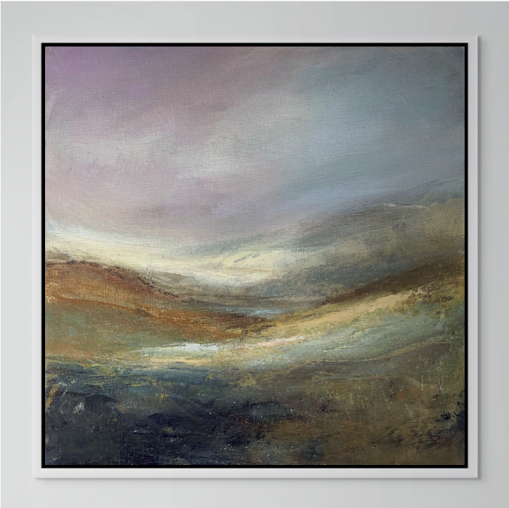 FADED HORIZON - Print on Deep Canvas