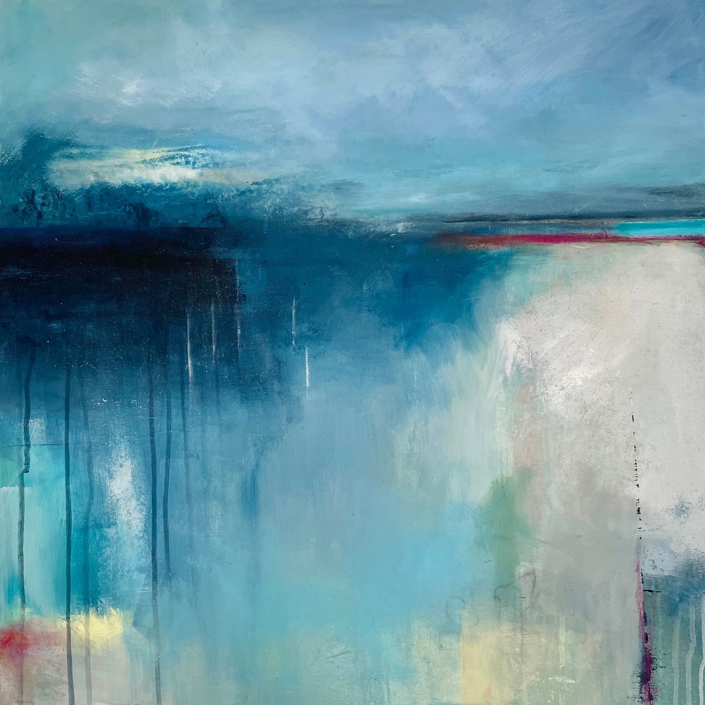 WHERE THE BLUEST BLUES BREATHE - Original Artwork